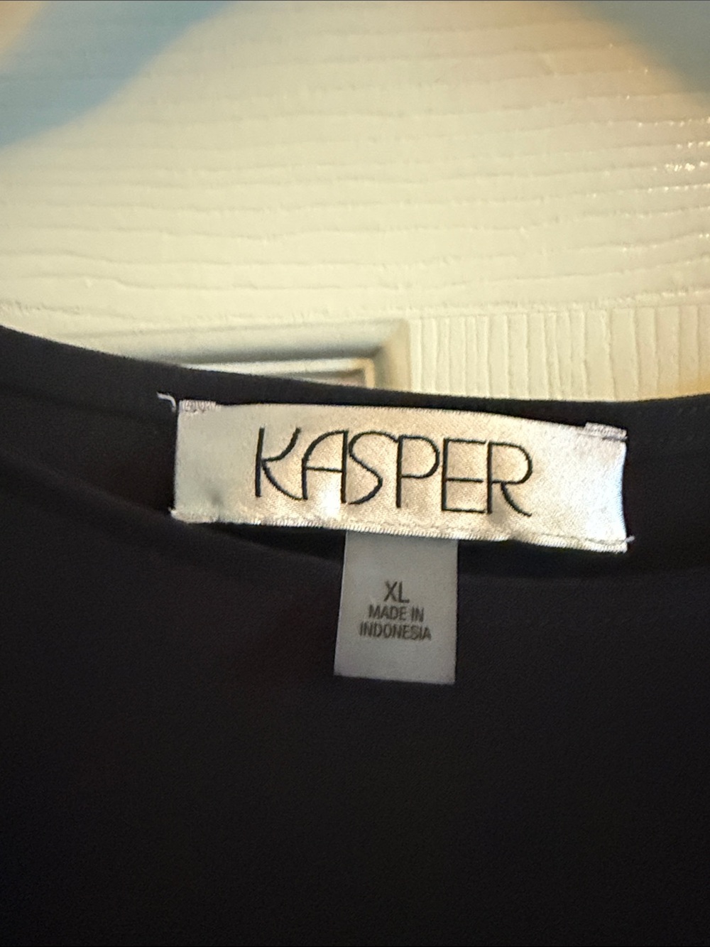 Kasper Black Midi Dress with Side Knot - Picture 4 of 6